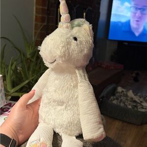 Scentsy White Unicorn Stuffed Animal